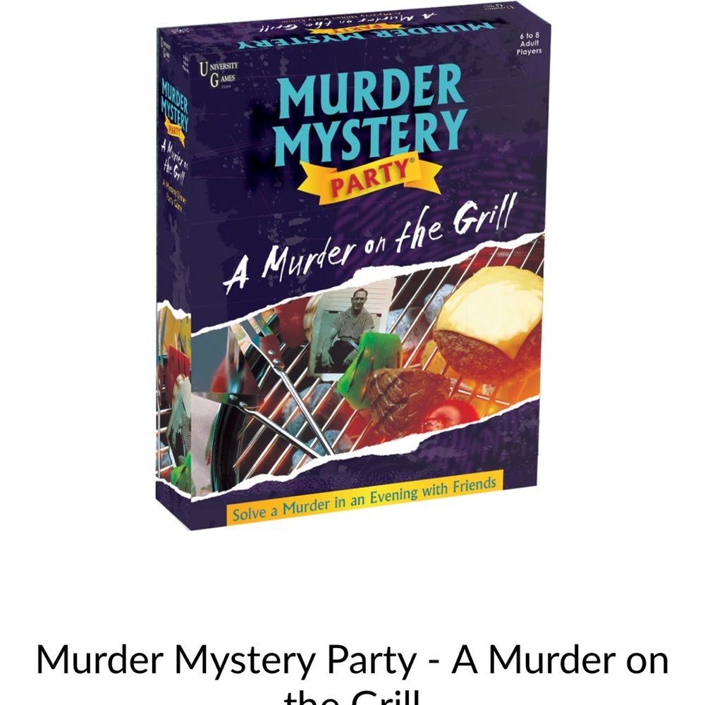 Murder Mystery Party Game - A Murder on the Grill
